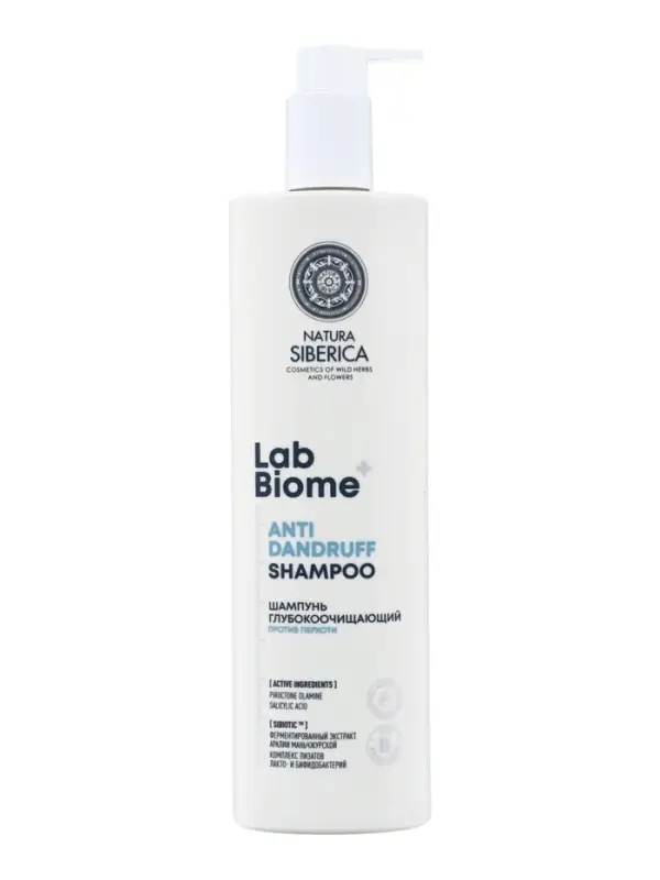Шампунь глубокоочищающий против перхоти NS Lab Biome ANTI-DANDRUFF, 400 мл