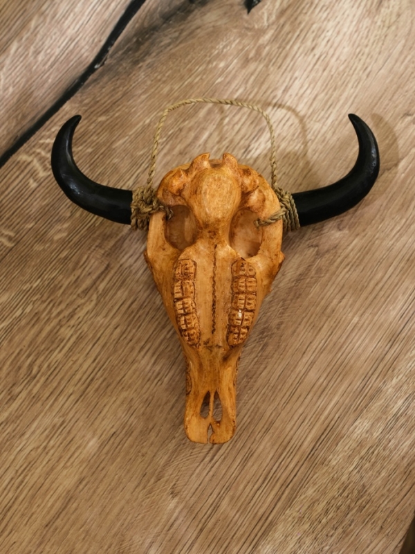 Сувенир интерьерный Сувенир интерьерный "Череп буйвола" полирезин, 15х16х7 см