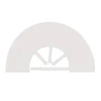 Ветеринарный воротник с креплением на ошейник, ОШ 13-28.5 см, высота 15 см, без ошейника