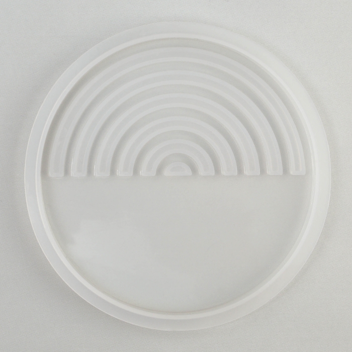 Подставка из гипса. Набор для создания поддона с красками «Круг» Подставка из гипса. Набор для создания поддона с красками «Круг»