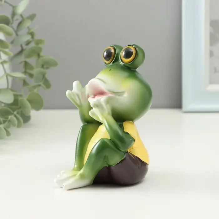 Фигурка полистоун TAKE IT EASY &laquo;Лягушонок&raquo;, 7&times;9.5&times;11.5 см