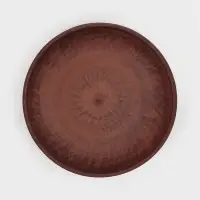 Салатник &laquo;Орнамент&raquo;, 1 л, 5&times;21 см, красная глина