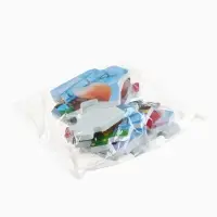 Макси-пазлы Крошка Я, новогодний набор игрушек, 10 деталей, с резиновой уточкой для купания