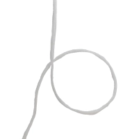 Нить прошивная лавсановая лш 640, белая (250 метров)