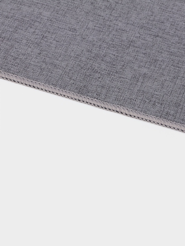 Коврик  Коврик "Grey" влаговпитывающий Доляна, 45х30 см, серый