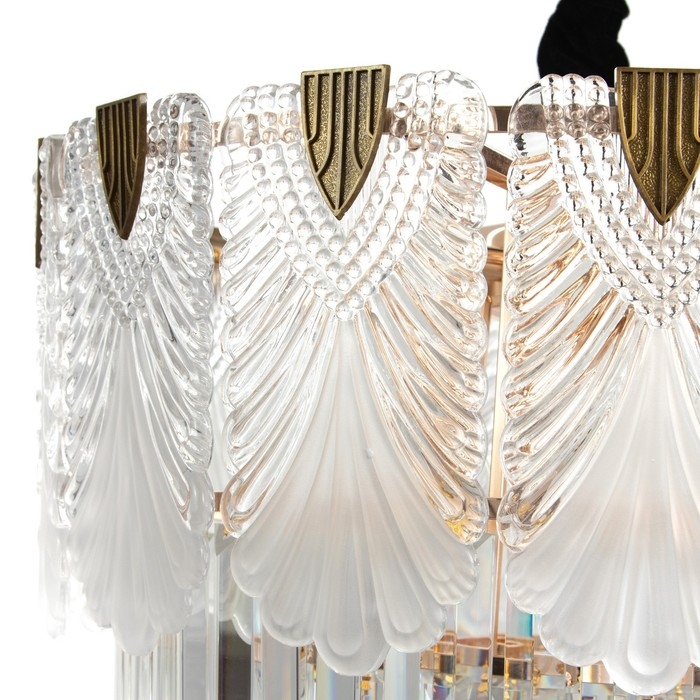 Люстра Люстра "Молси" 6хЕ14 золото 50х50х28 см BayerLux