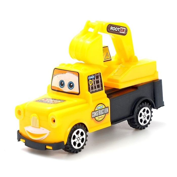 Машина инерционная «Забавная стройтехника», МИКС Машина инерционная «Забавная стройтехника», МИКС