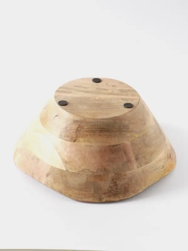 Салатник &laquo;Крабы&raquo;, 29&times;29&times;11 см, дерево манго