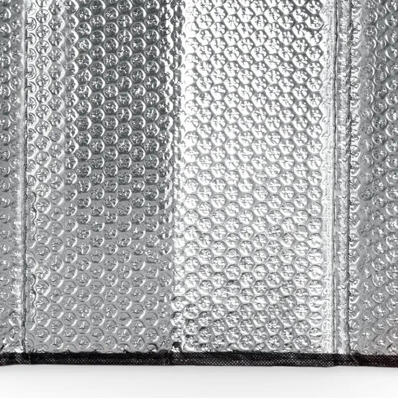 Шторка солнцезащитная (на лобовое стекло) SH-107F-S "Single Bubble" 130x60 cm