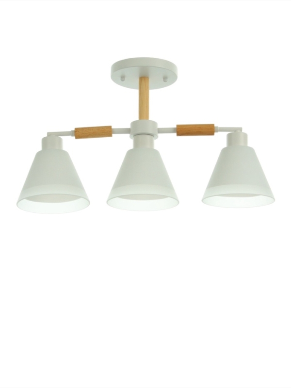 Люстра Люстра "Вудли" 3хЕ27 40Вт белый 60х16х29 см