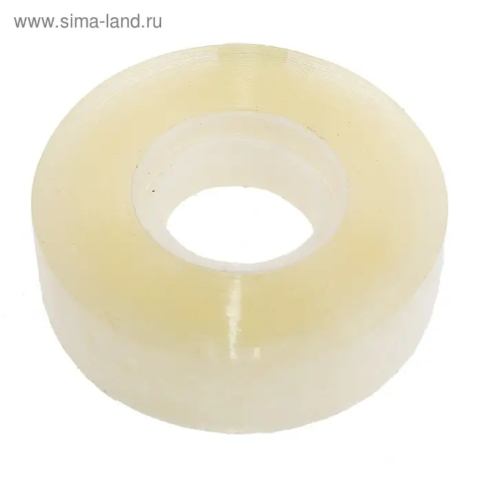Клейкая лента 19 мм х 66 м., прозрачная Клейкая лента 19 мм х 66 м., прозрачная