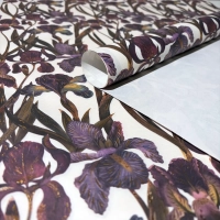 Бумага упаковочная FLORA.ИРИСЫ, 50 х 70 см (4 листа), 2-794/03