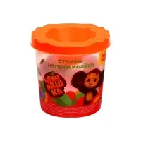 Стакан-непроливайка Мульти-Пульти "Чебурашка" (полный 250 мл, до уровня 50 мл), с рисунком Стакан-непроливайка Мульти-Пульти "Чебурашка" (полный 250 мл, до уровня 50 мл), с рисунком