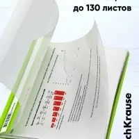 Папка-скоросшиватель А4 180 мкм, ErichKrause Matt-touch Reef, текстура &laquo;без отпечатков&raquo;, яркие трендовые, прозрачный верх