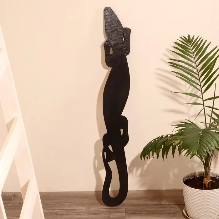 Панно настенное  Панно настенное "Геккон абориген" 14х1х100 см