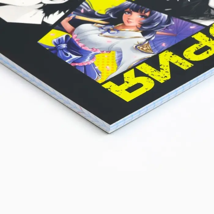 Тетрадь в клетку, предметная, 48 л.,на скрепке, А5 &laquo;Аниме Комикс. История&raquo;