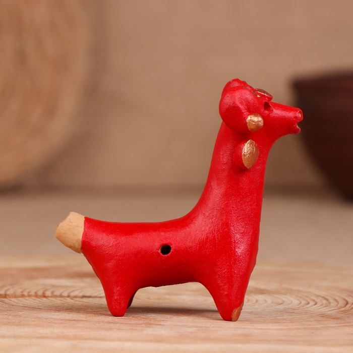 Абашевская игрушка  Абашевская игрушка "Баран", 8x3x8 см, Ворожейкин В.А. МИКС