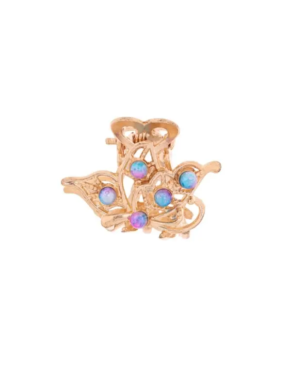 Крабик для волос «Адель», бабочка, 2.5 см, золото Крабик для волос «Адель», бабочка, 2.5 см, золото