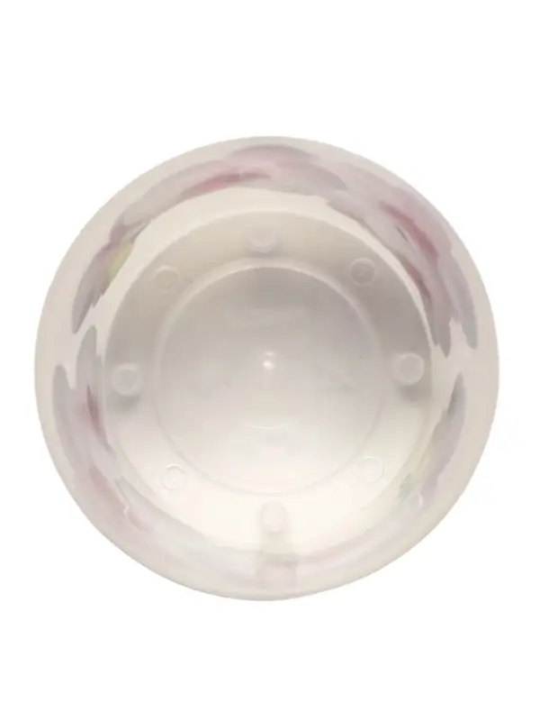 Горшок для орхидей с поддоном IDEA &laquo;Деко&raquo;, 1.2 л, пластиковый, белый