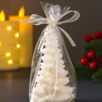 Декоративная свеча "Елочка" (натуральный воск), 62*53*104