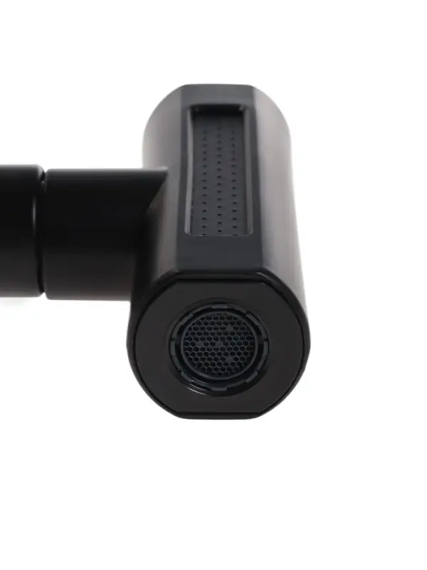 Аэратор ZEIN, 4 режима, поворотный, универсальный переходник, черный