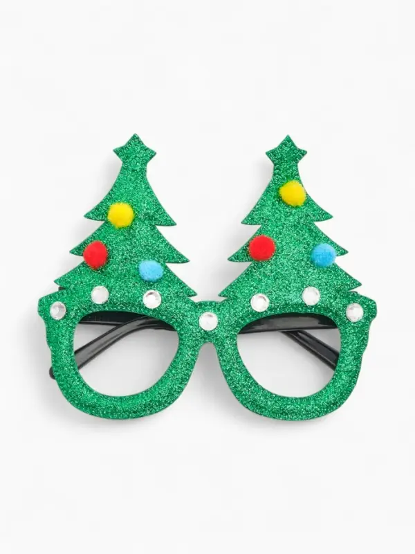 Карнавальные очки «Новогодние» набор 9 штук