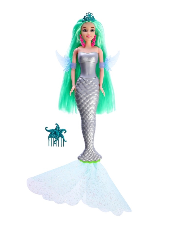 Кукла-русалка Кукла-русалка "Волшебное преображение", МИКС