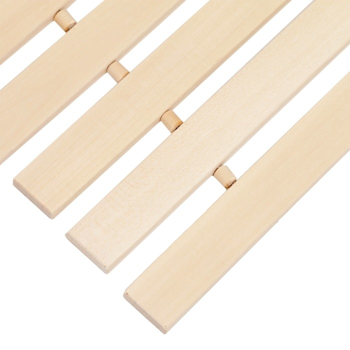 Коврик-лежак для бани, деревянный, 45х200 см Коврик-лежак для бани, деревянный, 45х200 см