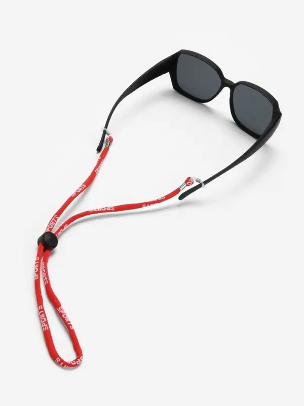 Шнурок для очков на шею 62 см, красный Шнурок для очков на шею 62 см, красный