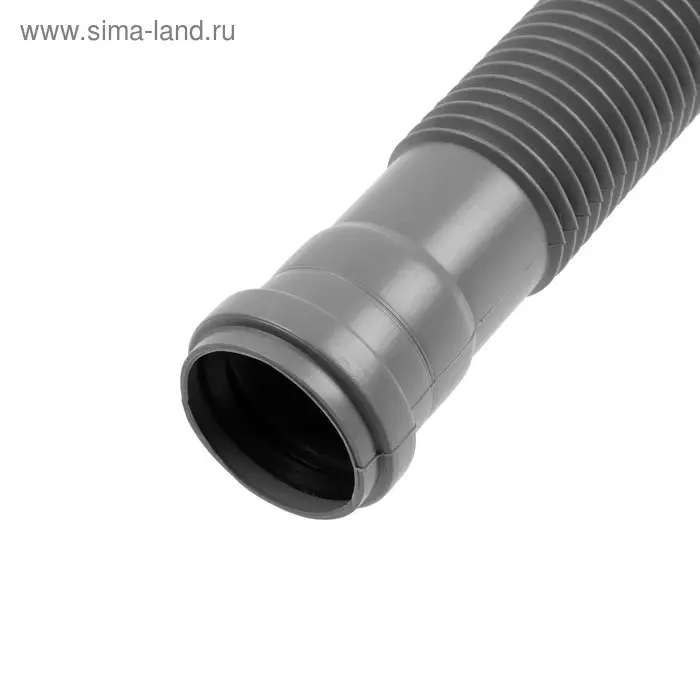 Гофрированный соединитель FLEXTRON, для канализации, d=50 мм, L=60 см Гофрированный соединитель FLEXTRON, для канализации, d=50 мм, L=60 см