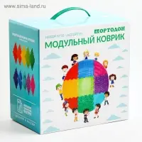 Модульный массажный коврик, набор №10 &laquo;Ассорти&raquo;, 10 шт.