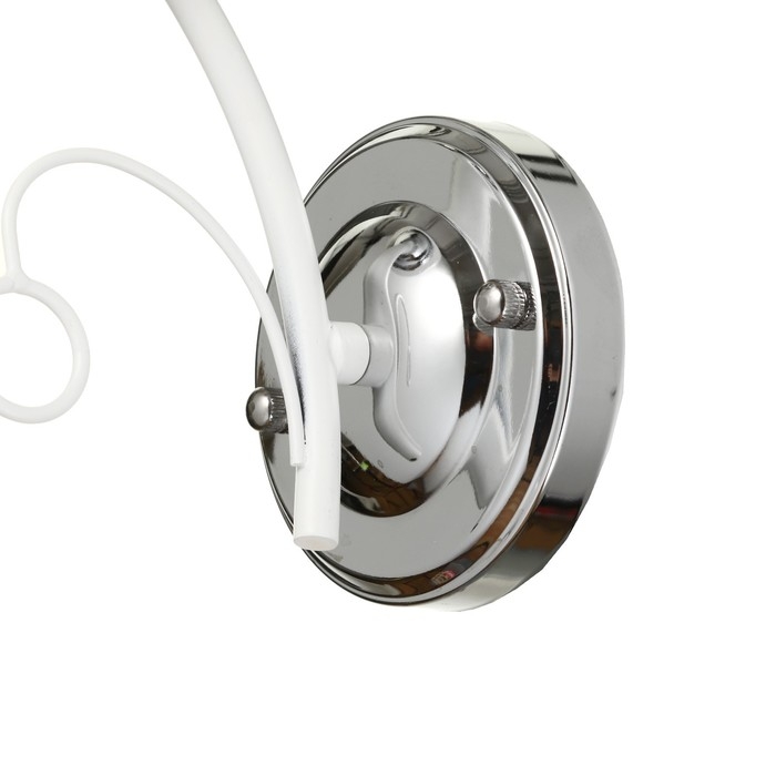 Бра 2452/1 E27 12Вт бело-хромовый