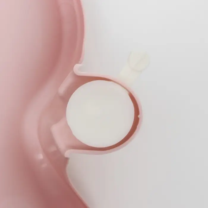 Набор для купания детский, ванна 86 см, горка, ковш-лейка, розовый