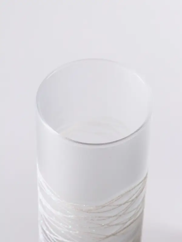 Ваза «Полли», дымка, прямая, h=26 см, стекло