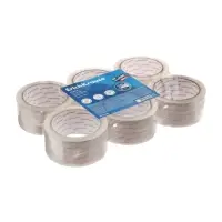 Набор из клейких лент ErichKrause Clear, 48 мм &times; 50 м, прозрачная