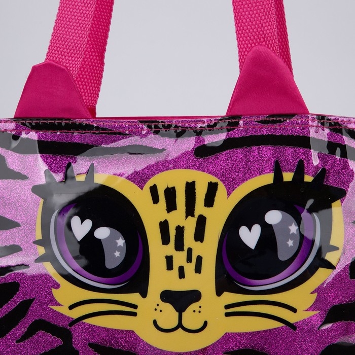 Сумка детская с блестками «Розовый леопард» Сумка детская с блестками «Розовый леопард»