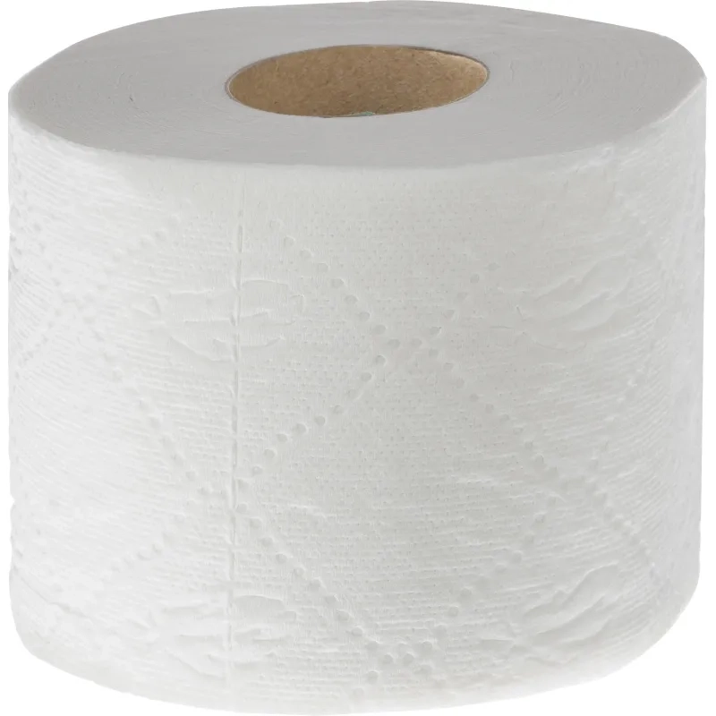 Бумага туалетная 2сл бел 100%цел, 50м, 4рул/уп