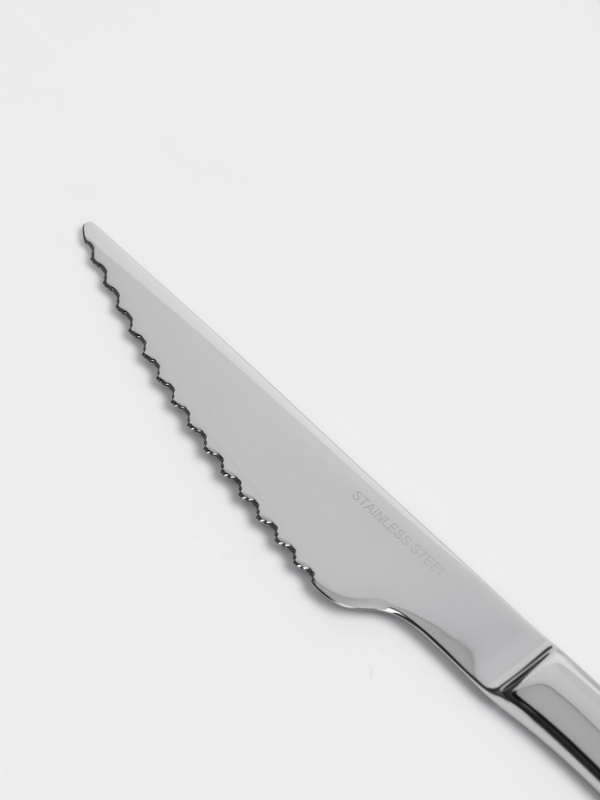 Вилка для стейка Hanna Knövell, 19.8 см, толщиа 2.5 мм, сталь, Aisi 430, серебристая Вилка для стейка Hanna Knövell, 19.8 см, толщиа 2.5 мм, сталь, Aisi 430, серебристая