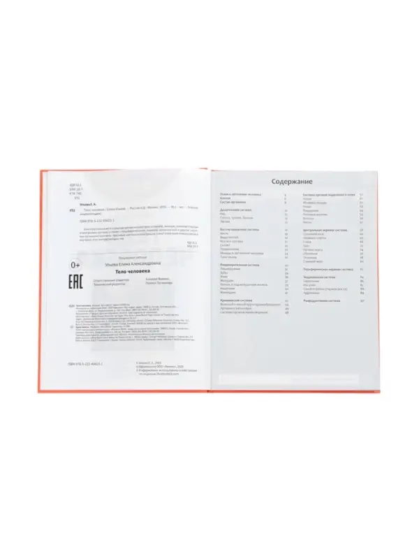 Эциклопедия "Тело человека", Ульева Е.А.