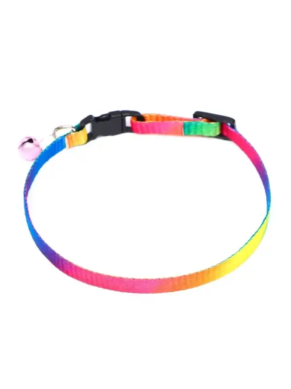 Ошейник Ошейник "Радуга", 30 х 1 см, капрон