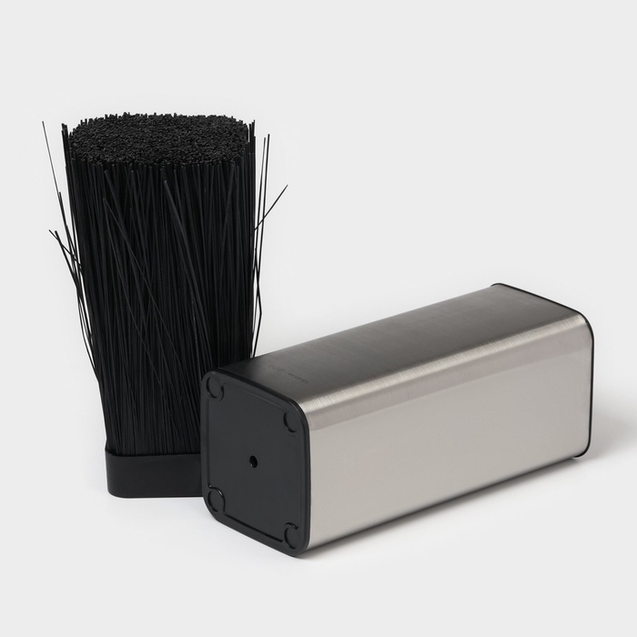 Подставка для ножей с наполнителем Magistro «Металлик», 22,5×9,5×9,5 см, серебристая Подставка для ножей с наполнителем Magistro «Металлик», 22,5×9,5×9,5 см, серебристая