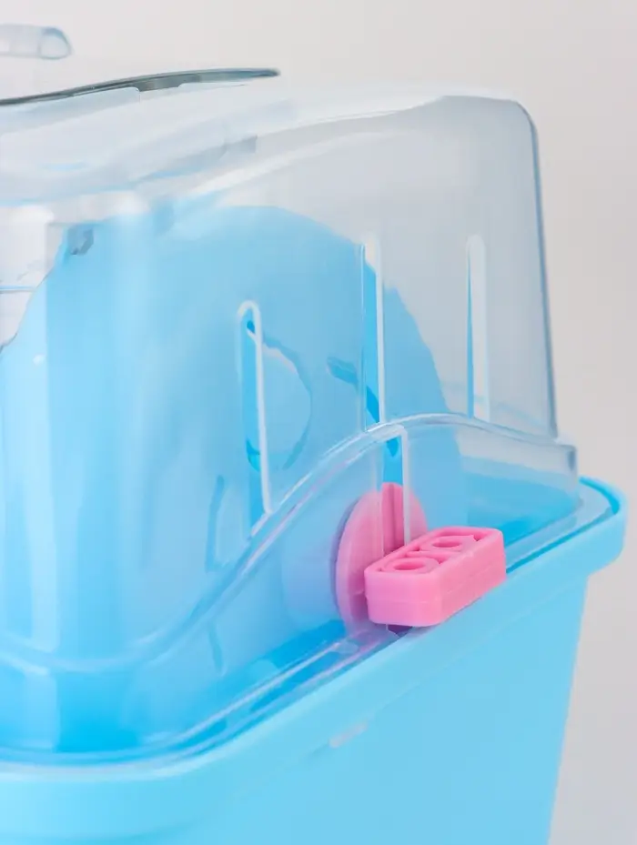 Клетка-переноска для грызунов, 23 х 17 х 16 см, бирюзовая Клетка-переноска для грызунов, 23 х 17 х 16 см, бирюзовая