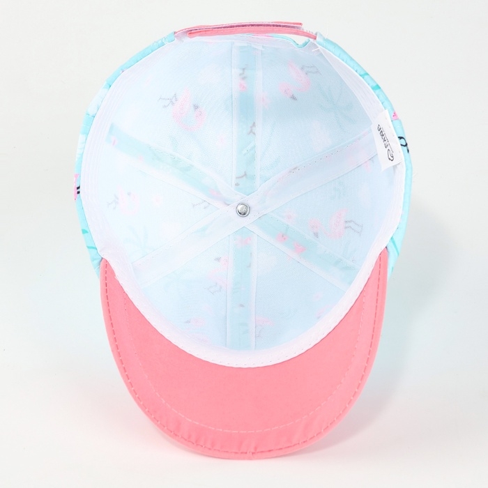 Кепка детская для девочки «Фламинго», р-р. 48-50 Кепка детская для девочки «Фламинго», р-р. 48-50