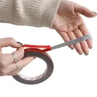 Лента клейкая двусторонняя AVS SCH-031 12 mm x 5 m акриловая основа (серая)