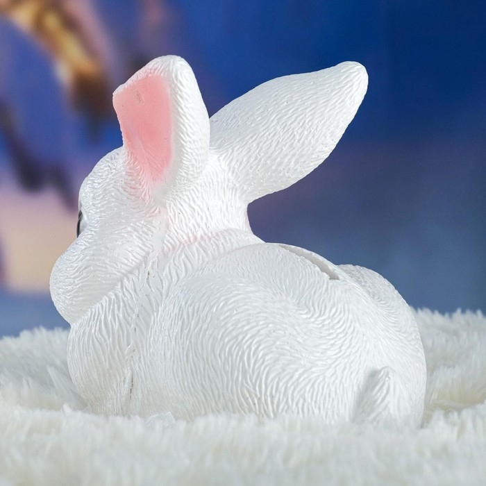 Копилка Копилка "Зайчик" белый, 18х11х15см