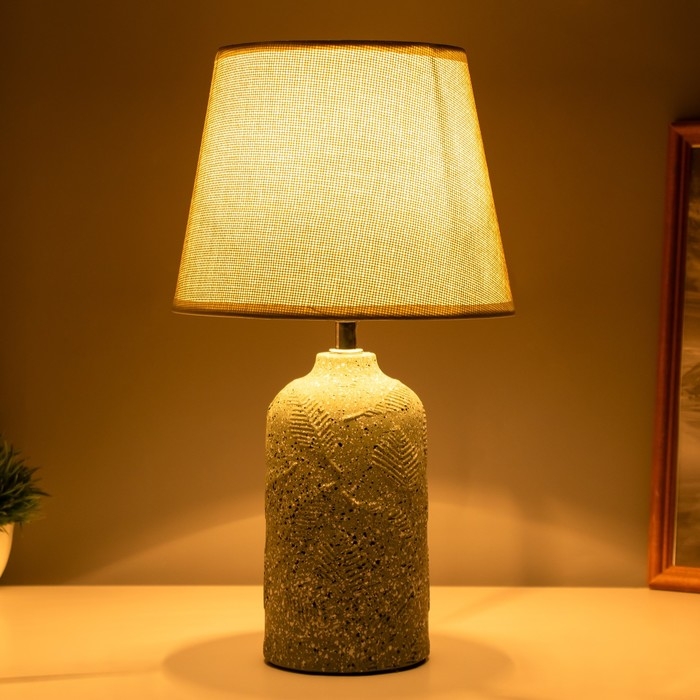 Лампа настольная Лампа настольная "Аи" 1х40Вт Е14 зеленый 20х20х34см