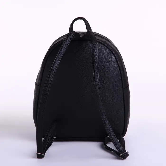 Рюкзак школьный из искусственной кожи &laquo;Иероглифы&raquo; 27&times;23&times;10 см