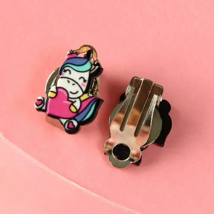 Клипсы, детские серьги «Твои маленькие чудеса» Клипсы, детские серьги «Твои маленькие чудеса»