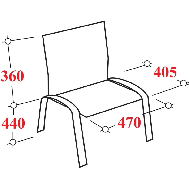 Стул 0MX_UA_EChair Rio(ИЗО/ISO)&nbsp; черный, к/з синий&nbsp; V-15