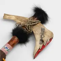 Сувенир "Томагавк" 25х6х50 см, цв. красный